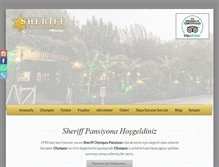 Tablet Screenshot of olympospansiyon.com